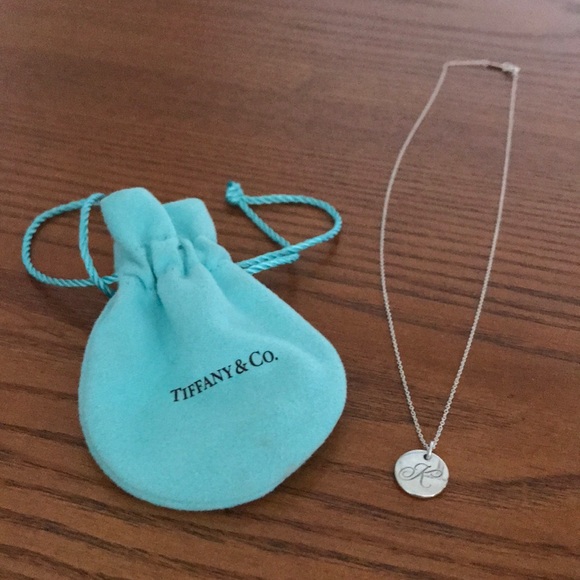 Tiffany & Co. Jewelry - Tiffany & Co K necklace with Tiffany Chain